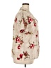 Laura Scott 100% Polyester Floral Tan Short Sleeve Blouse Size 18 - photo 4