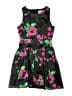 Milly Minis Floral Black Dress Size 12 - photo 1