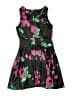 Milly Minis Floral Black Dress Size 12 - photo 2