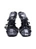 Aster 100% Leather Black Sandals Size 6 - photo 2