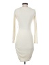 Express Solid Ivory Cocktail Dress Size XS - photo 2