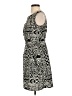Speed Control 100% Polyester Graphic Black Cocktail Dress Size S - photo 5