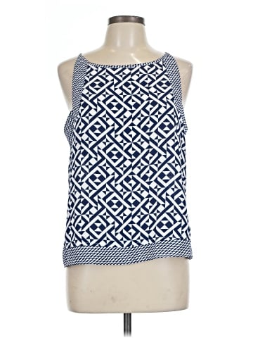 Skies Are Blue Sleeveless Blouse (view 1)