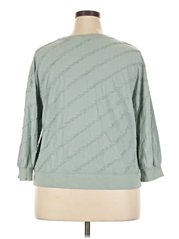 Simply Vera Vera Wang 3/4 Sleeve T-Shirt (view 2)