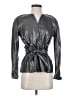 Dana Buchman 100% Linen Metallic Silver Jacket Size 4 - photo 1