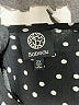 Bobeau Polka Dots Black 3/4 Sleeve Blouse Size 2X - photo 7