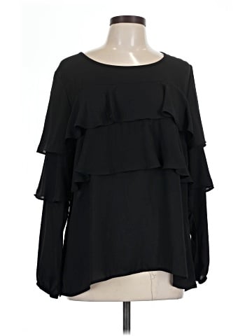 Valerie Stevens Long Sleeve Blouse (view 1)