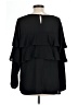 Valerie Stevens 100% Polyester Black Long Sleeve Blouse Size L - photo 2