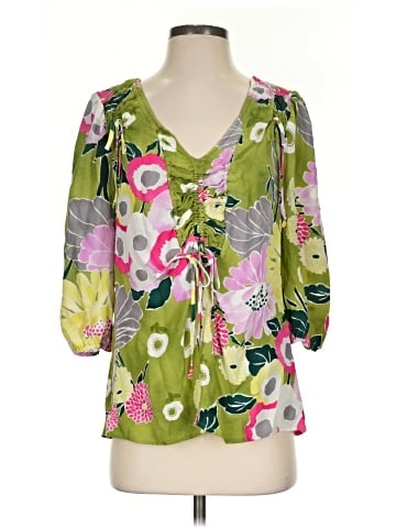 Leifsdottir 3/4 Sleeve Blouse (view 1)