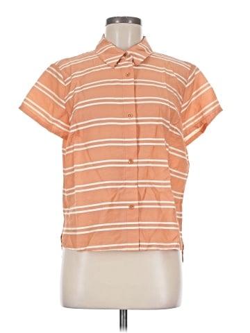 CAbi Short Sleeve Button-Down Shirt (view 1)
