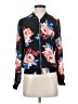Love Tree 100% Polyester Floral Black Jacket Size S - photo 1