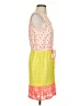 C. Luce Print Orange Casual Dress Size S - photo 4