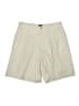 Lee 100% Cotton Solid Tan Khaki Shorts Size 14 - photo 1