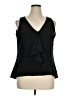 metaphor 100% Polyester Black Sleeveless Blouse Size XL - photo 1