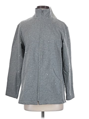 The Quacker Factory Zip Up Hoodie (view 1)