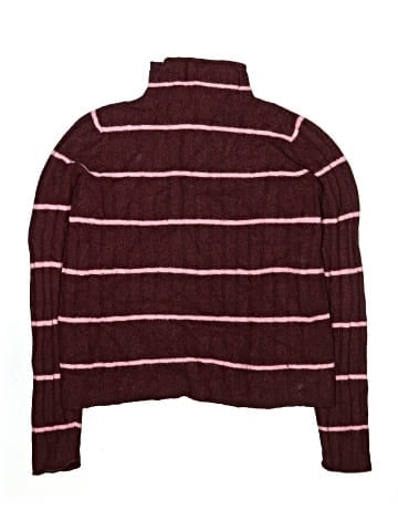 Madewell Striped Evercrest Turtleneck Sweater in Coziest Yarn (view 1)