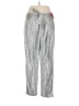 Jennifer Lopez Metallic Silver Casual Pants Size 14 - photo 1
