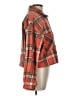 Timing 100% Polyester Plaid Orange Jacket Size L - photo 4