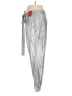 Jennifer Lopez Metallic Silver Casual Pants Size 14 - photo 5