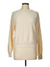 ALTERNATIVE Color Block Ivory Turtleneck Sweater Size L - photo 1
