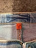 Wax Jean Stripes Blue Jeans Size 7 - photo 7