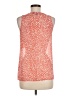 Aqua Orange Sleeveless Blouse Size M - photo 2
