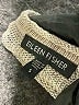 Eileen Fisher 100% Linen Metallic Tan Pullover Sweater Size S - photo 6
