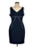 Piperlime 100% Polyester Blue Cocktail Dress Size L - photo 1