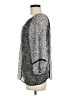 Milano 100% Polyester Silver 3/4 Sleeve Blouse Size M - photo 5