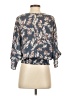 Sienna Sky 100% Polyester Blue 3/4 Sleeve Blouse Size XS - photo 2