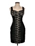 Bebe Floral Black Cocktail Dress Size 2 - photo 1