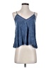Tiana B. 100% Rayon Blue Tank Top Size S - photo 1