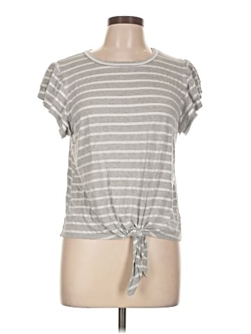 Green Envelope Short Sleeve Top (view 1)