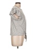 Green Envelope Gray Short Sleeve Top Size L - photo 4