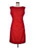 Boston Proper Solid Red Cocktail Dress Size 14 - photo 1