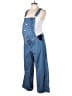Isabel Maternity Blue Overalls Size 12 - photo 1