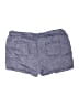 Caslon 100% Linen Chevron-herringbone Blue Shorts Size L - photo 2