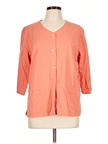 Bechamel 3/4 Sleeve Button-Down Shirt (view 1)