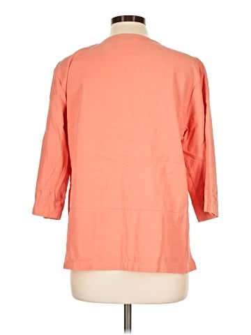 Bechamel 3/4 Sleeve Button-Down Shirt (view 2)