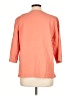 Bechamel Orange 3/4 Sleeve Button-Down Shirt Size L - photo 2