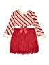 Bonnie Jean 100% Polyester Red Dress Size 10 - photo 1