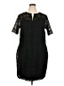 C. Wonder 100% Polyester Black Casual Dress Size 18 - photo 1