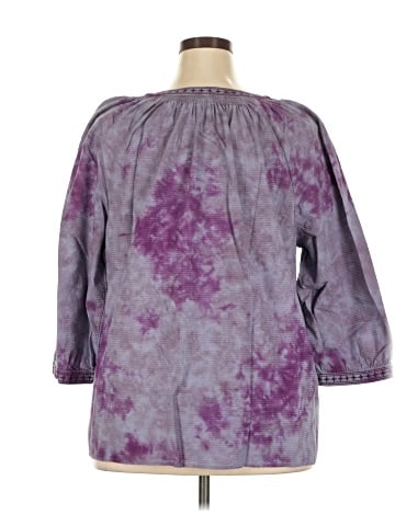 Purejill 3/4 Sleeve Blouse (view 2)