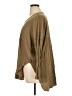 Easel 100% Cotton Brown Long Sleeve Top Size 1X - photo 5