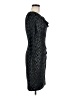 Cache Chevron-herringbone Black Cocktail Dress Size M - photo 4