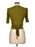 Reformation Jeans Green 3/4 Sleeve Top Size L - photo 2