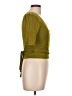 Reformation Jeans Green 3/4 Sleeve Top Size L - photo 4