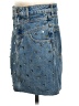 Sandro Blue Denim Skirt Size Sm (1) - photo 1
