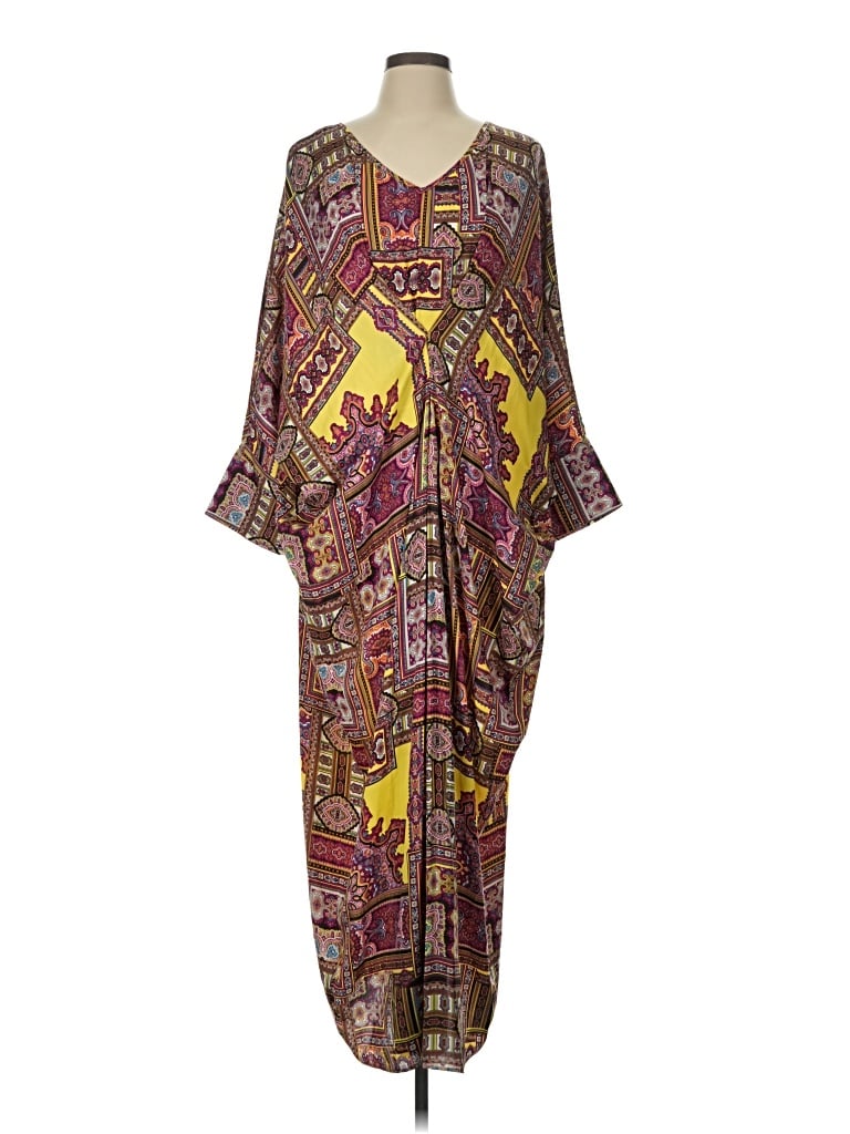 Pre-owned Iman Casual Dress In Brown