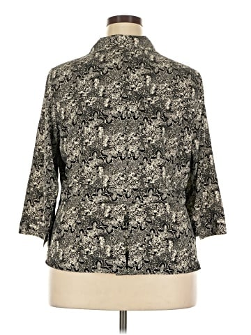 Sag Harbor 3/4 Sleeve Blouse (view 2)